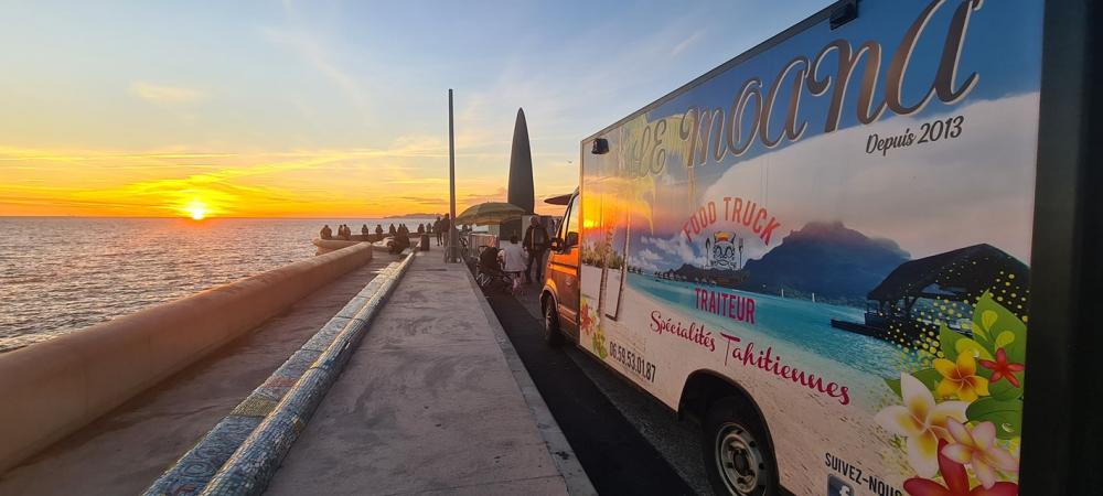 food truck plage